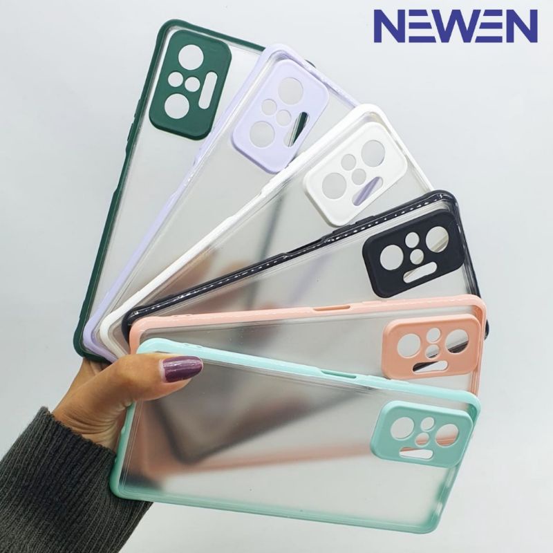 NEWEN-Redmi Note 10 Pro Shockproof Candy Case / Candy Dove / Hardcase