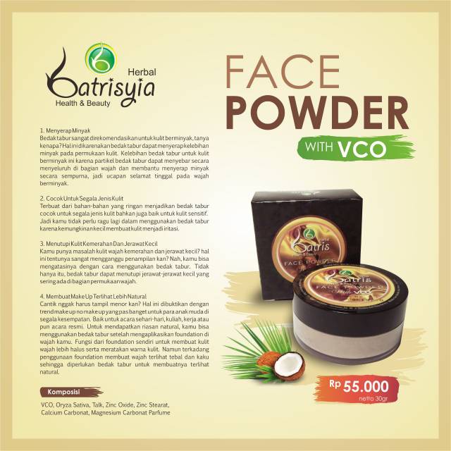 Face Powder With VCO