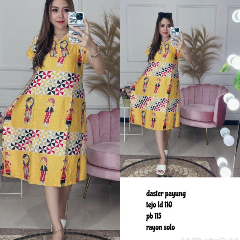 daster bu Tedjo 100rb dapat 3
