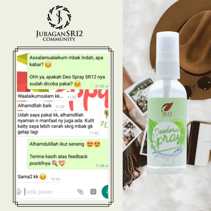 DEODORANT SPRAY SR12