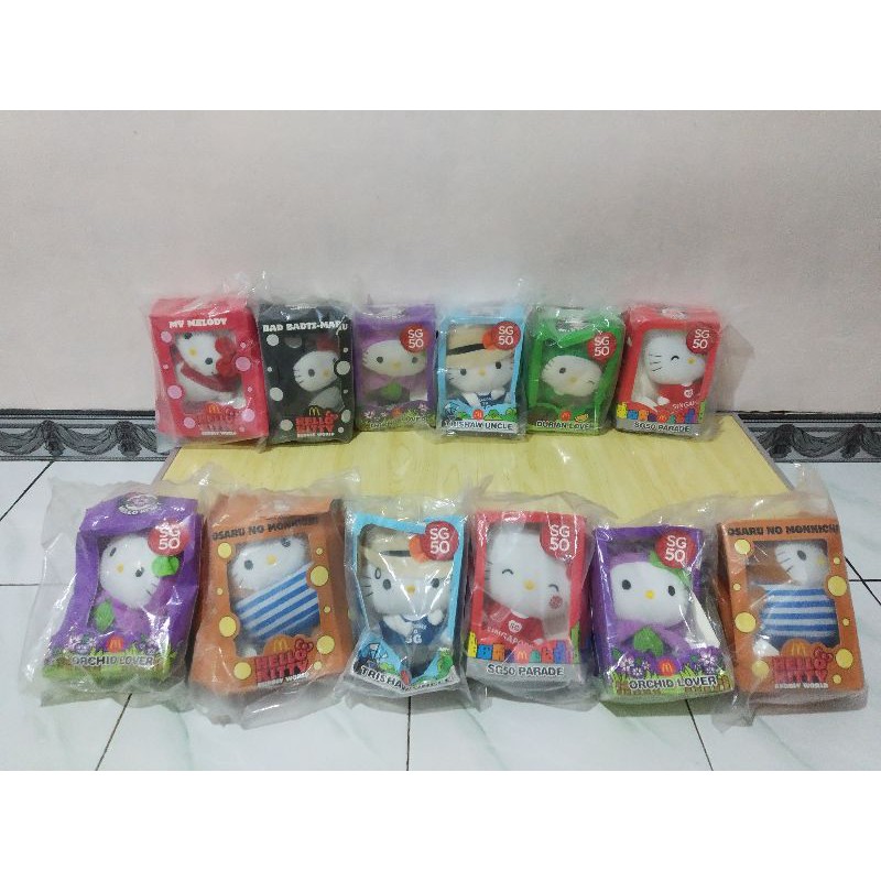 Boneka Hello Kitty Mcd Anniversary