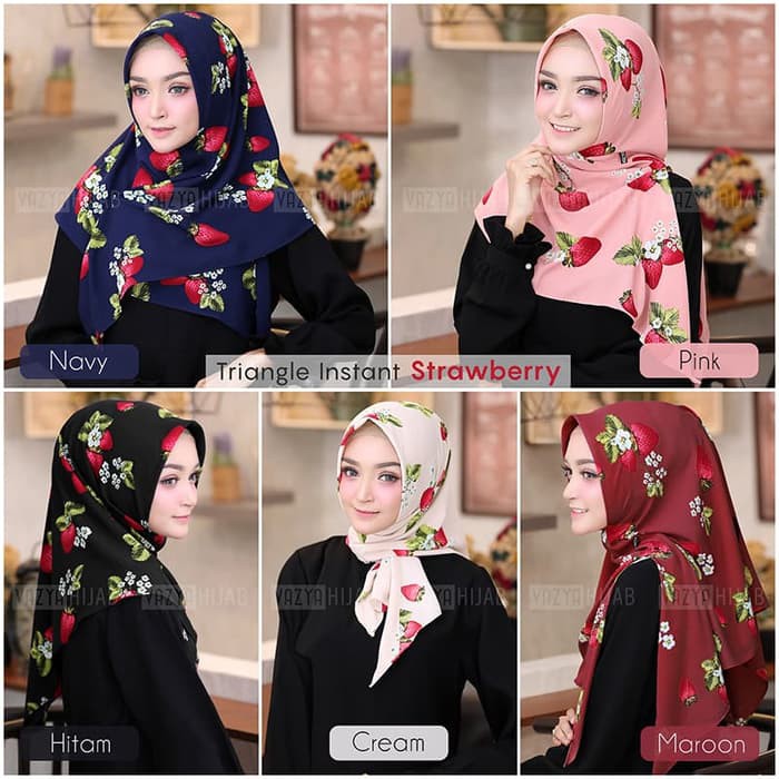 TriangleSegitiga Instant Fruit Edition STRAWBERRY