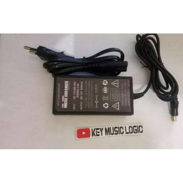 adptor keyboard korg micro arranger