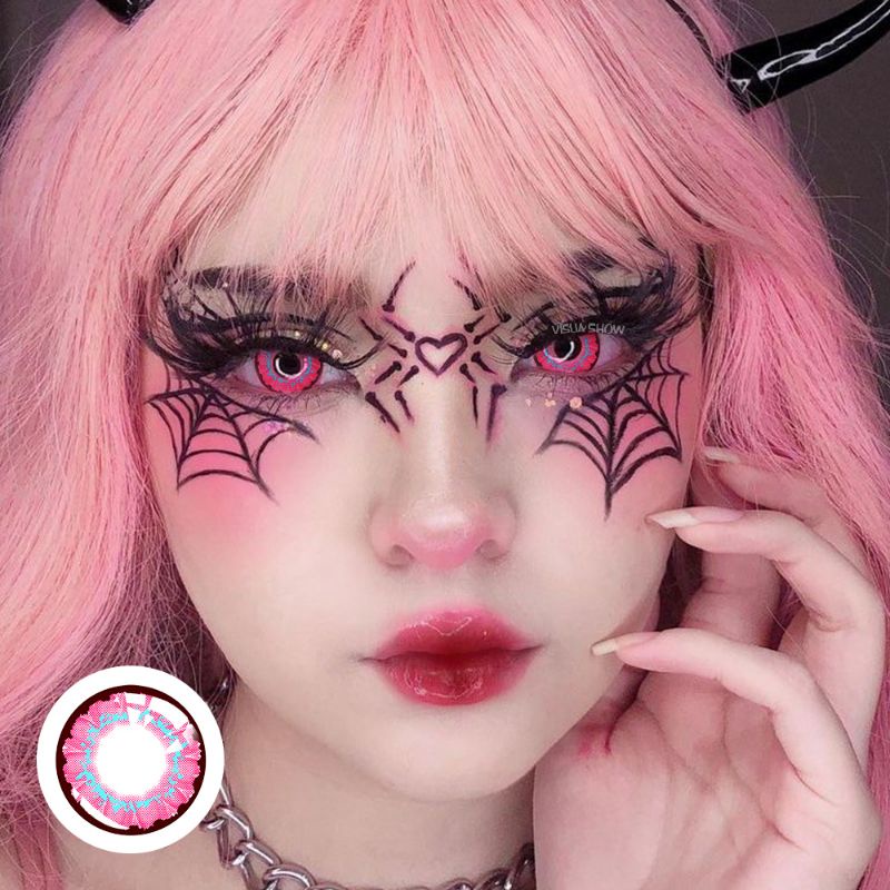 Softlens pink violet vika RY-262