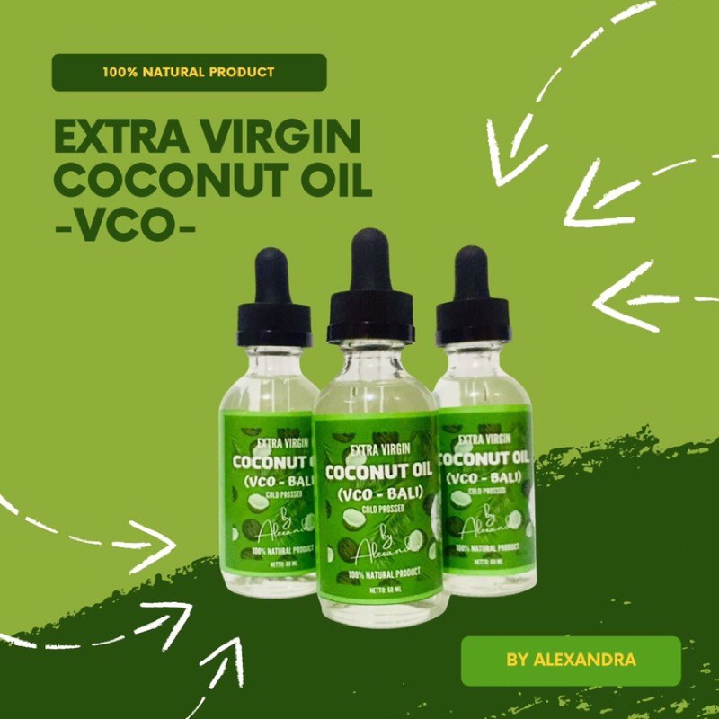 VCO(Extra Virgin Coconut Oil) 100% Asli