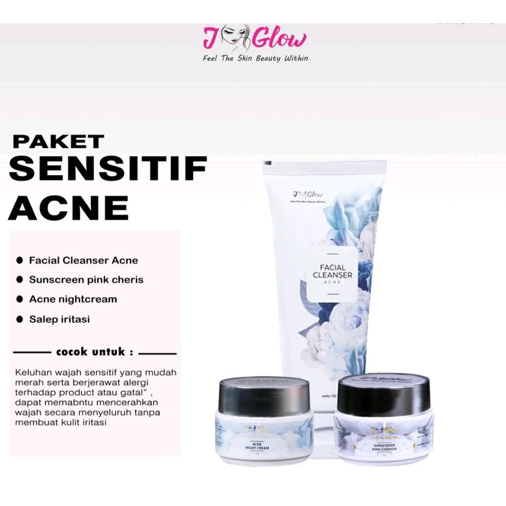 Jgow Paket sensitif acne