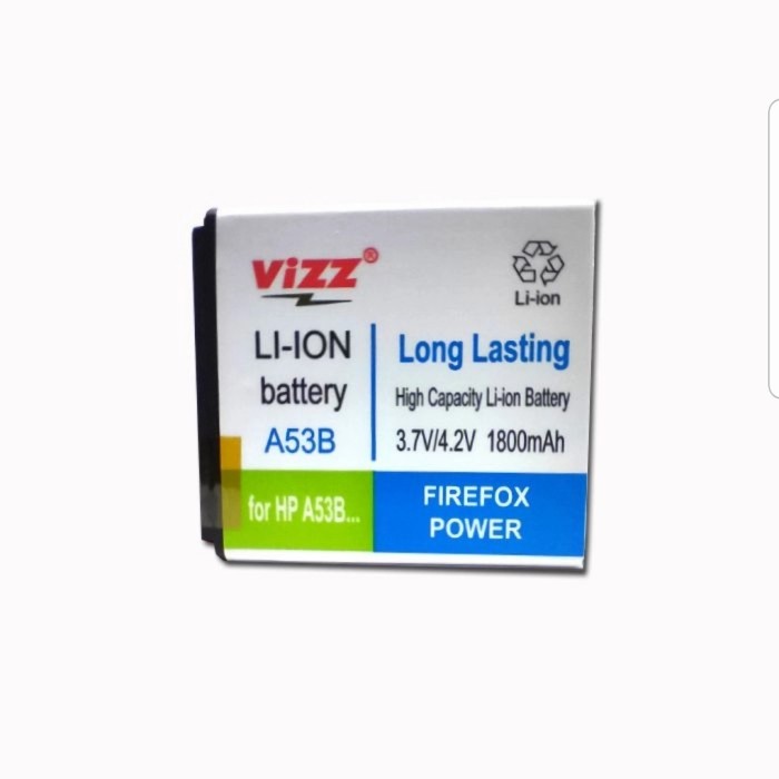 Baterai Vizz Evercoss A53B Original