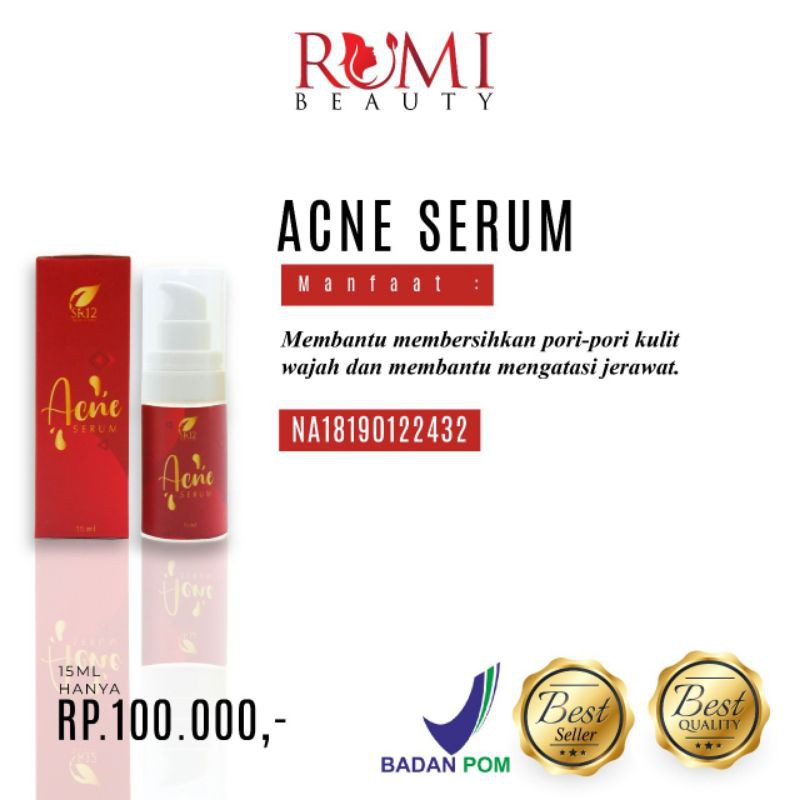ACNE SERUM SR12 / SERUM JERAWAT
