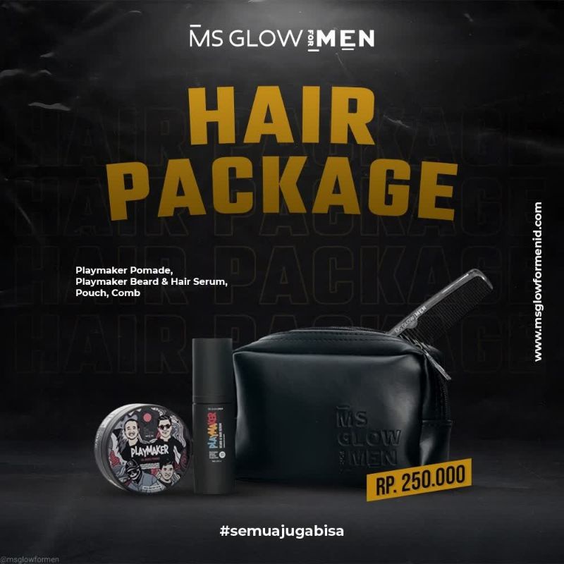 Hair serum & Pomade playmaker