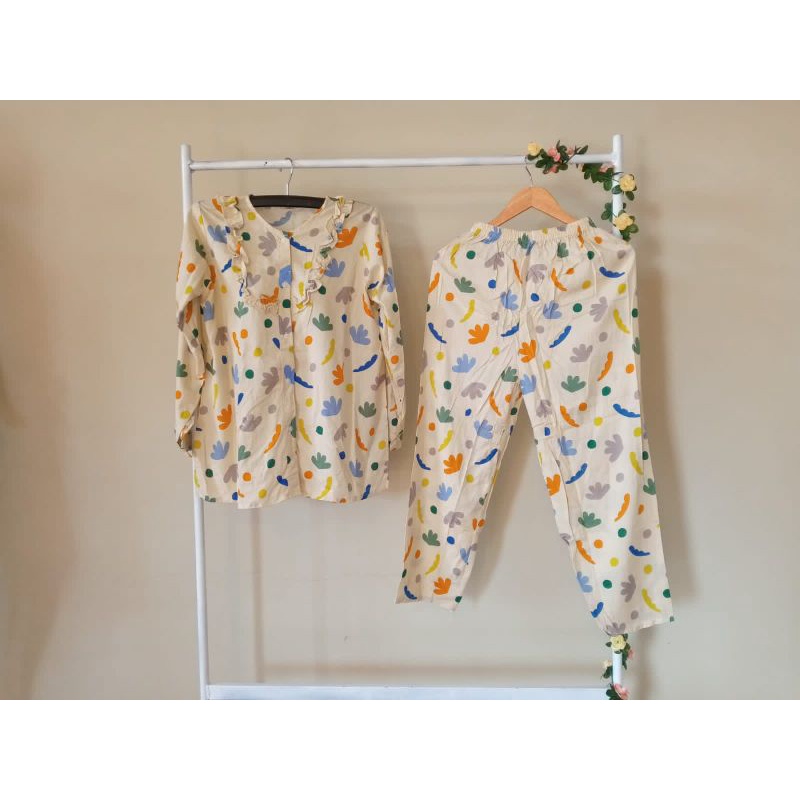 One Set Rayon Panjang