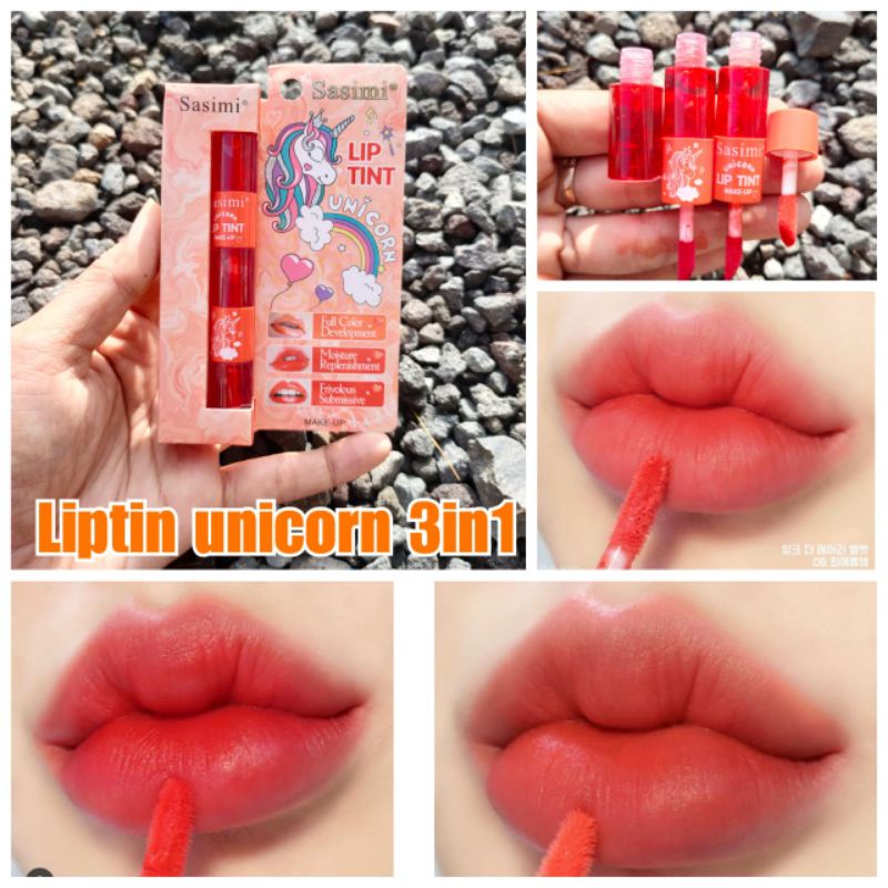 liptint dan lipscream 3in1