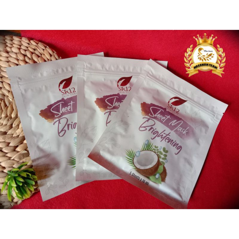 Sheet Mask Brightening SR12