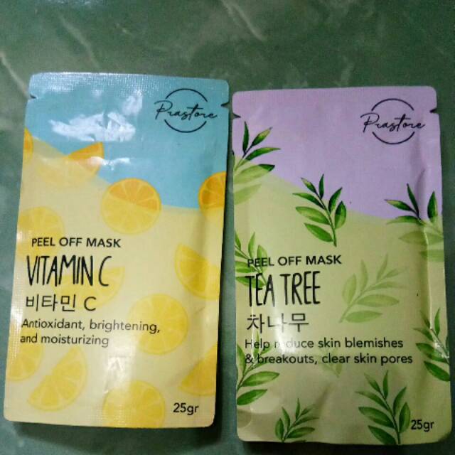 Peel off mask prastore