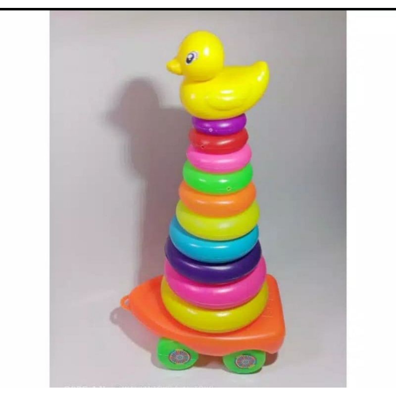 Mainan ring donat bebek/ ring donat roda