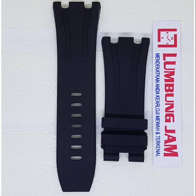 AUDEMARS PIGUET REGULAR BLACK RUBBER STRAP FOR 44mm