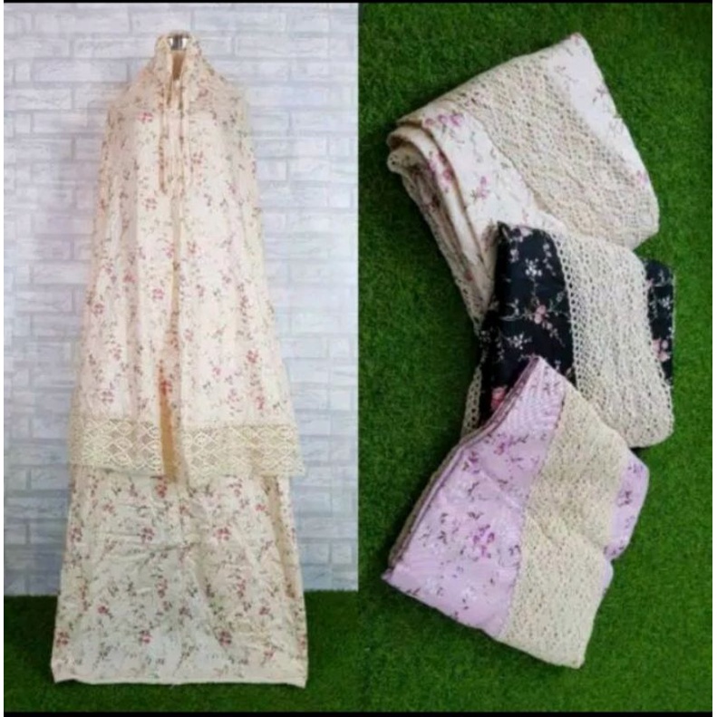 [COD] Mukena katun Jepang original