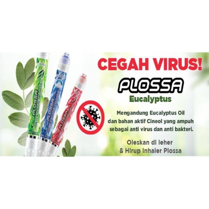 Plossa Minyak Angin Aromatherapy