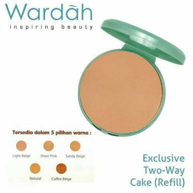 WARDAH REFILL EXCLUSIVE TWO WAY CAKE
