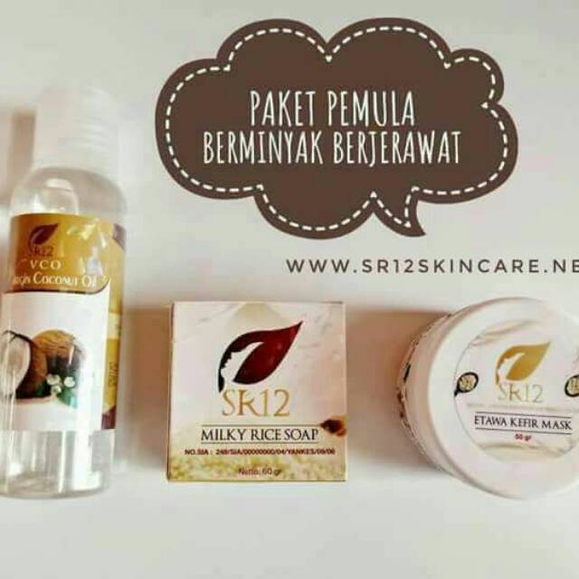 Paket pemula berminyak berjerawat