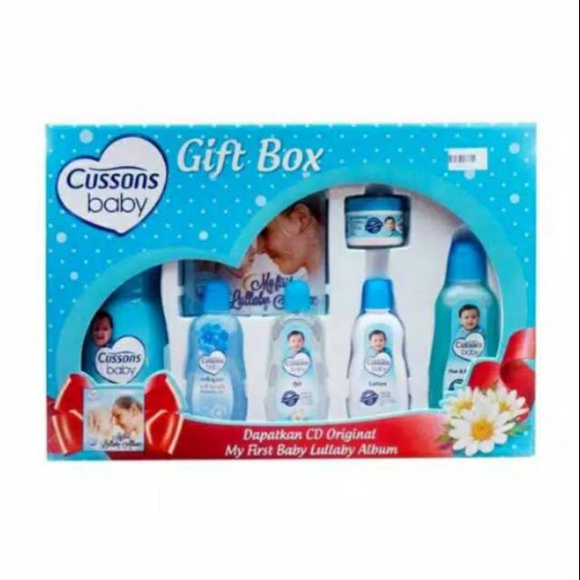 Cussons baby gift box
