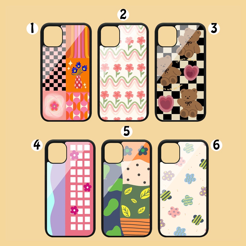 (S270) Softcase 2d glosy dan Hardcase 2d glosy for all type