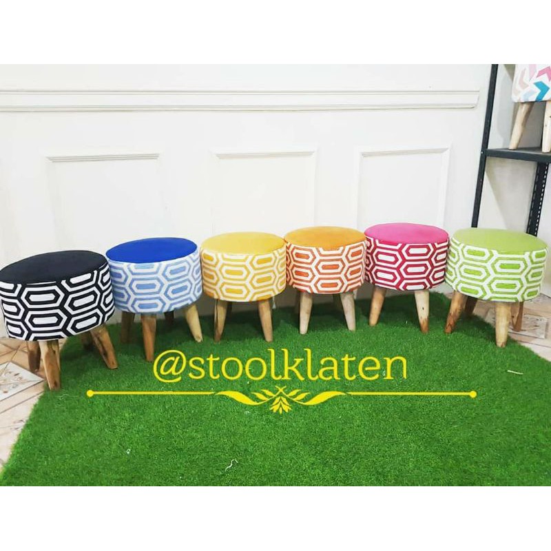 Stool big hexagon