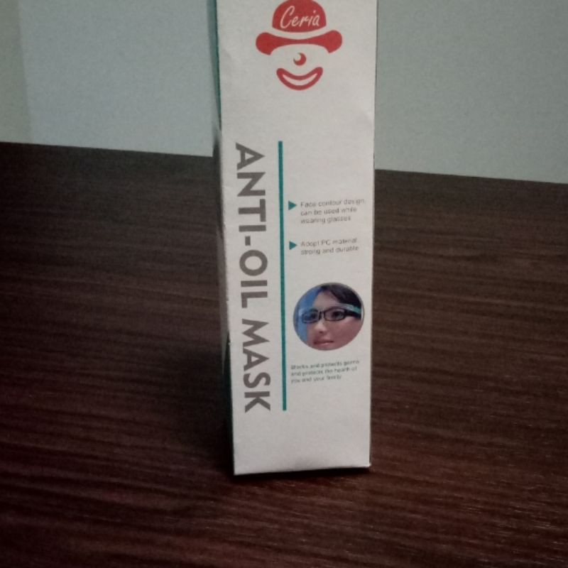 face shield anti oil mask