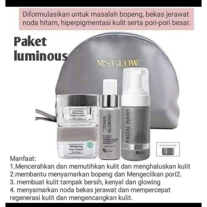 MS GLOW PAKET LUMINOUS SERIES