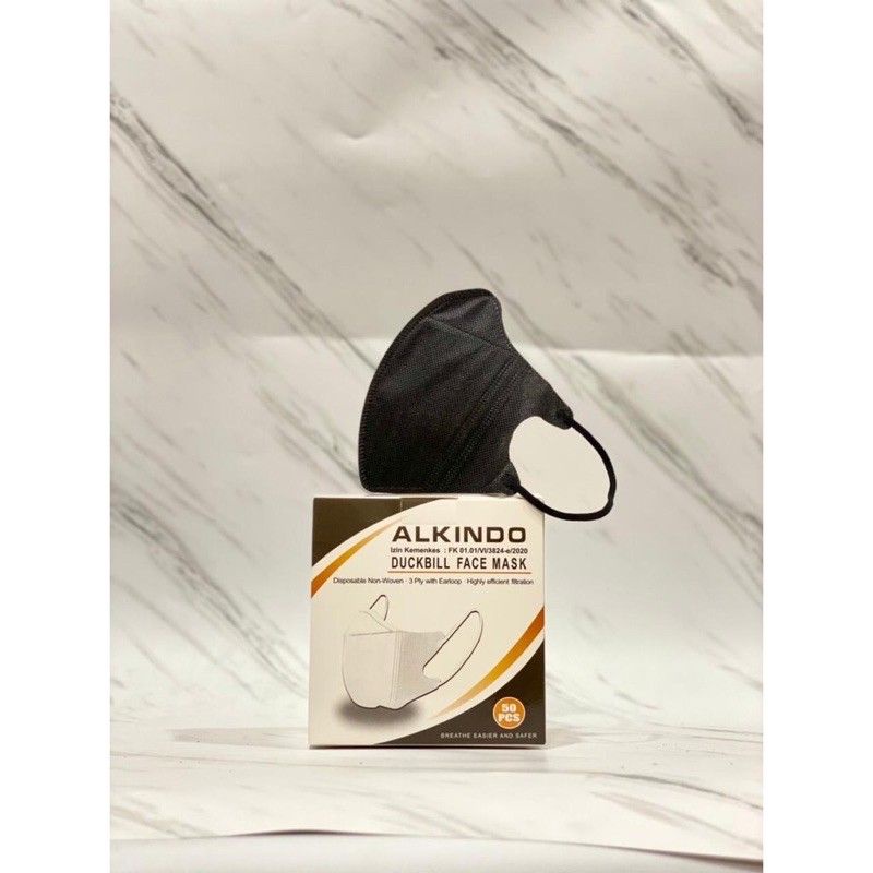 Masker Ducbill Hitam (Dewasa)