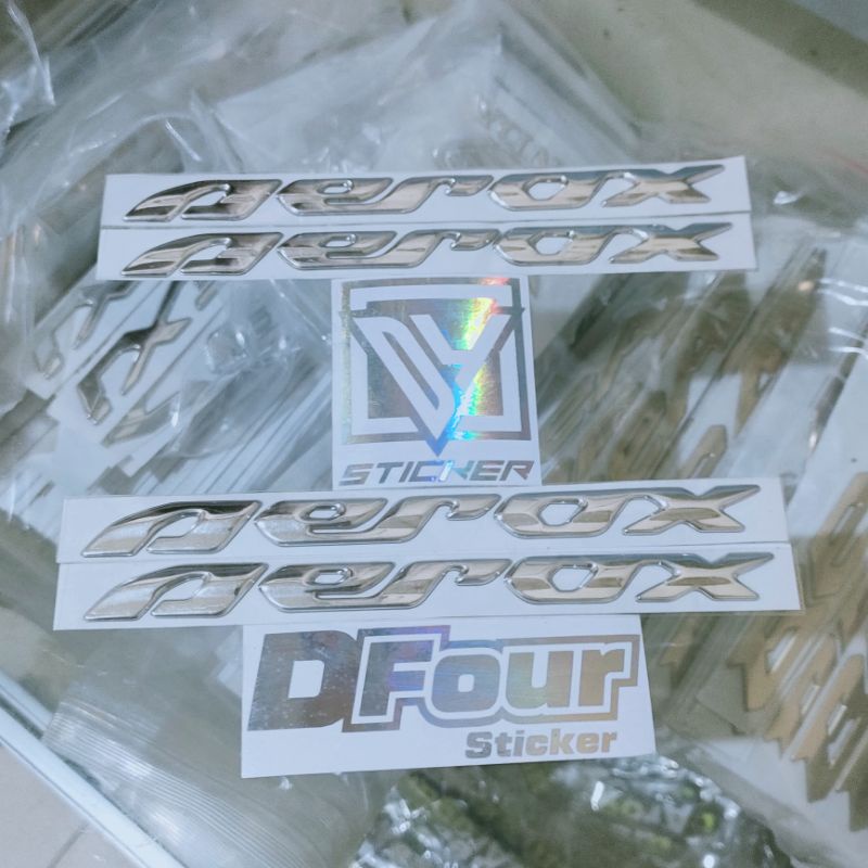 EMBLEM AEROX SEPASANG