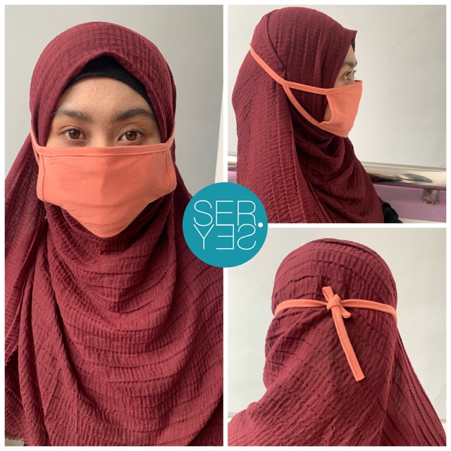 MASKER POCKET FILTER (100% COTTON 2 LAYER)