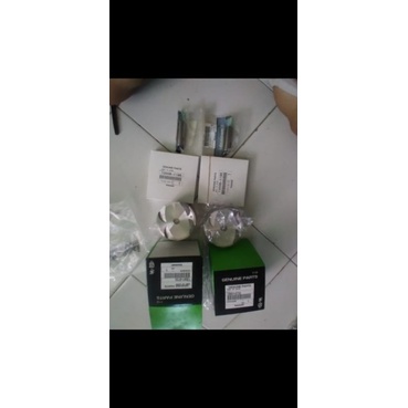 piston dan ring er6 set motor plus pin piston