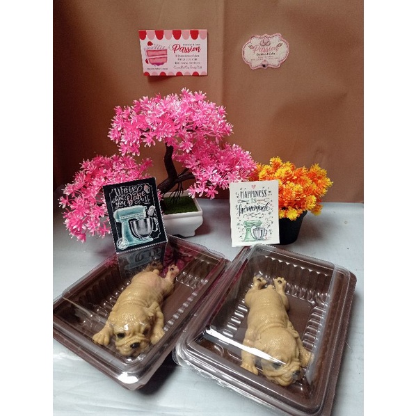 Pudding Bentuk Puppy Cute