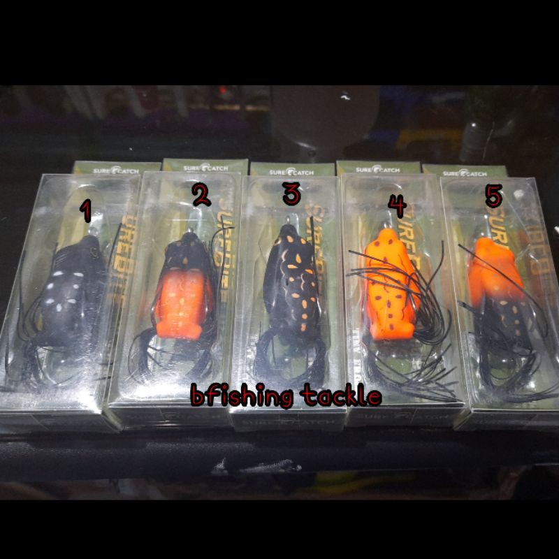 sure catch tiny soft frogy 55mm 13gr