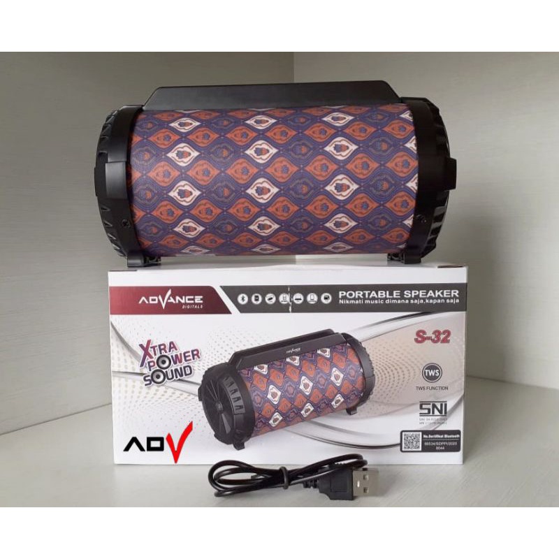 Speaker Bluetooth Advance S-32