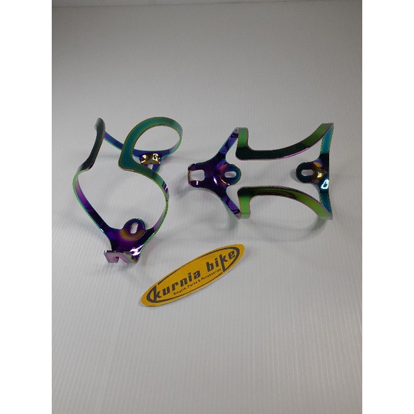 * rak botol bottle cage rainbow