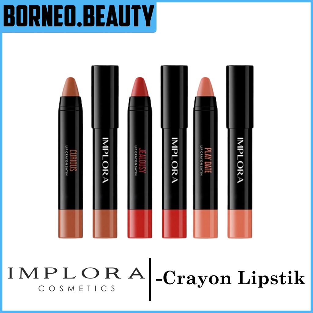 IMPLORA LIP CRAYON SATIN NEW PRODUCT