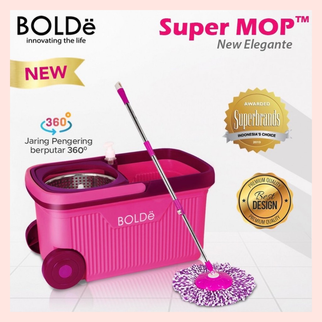 BOLDE Super Mop New Elegante (REAL PIC)