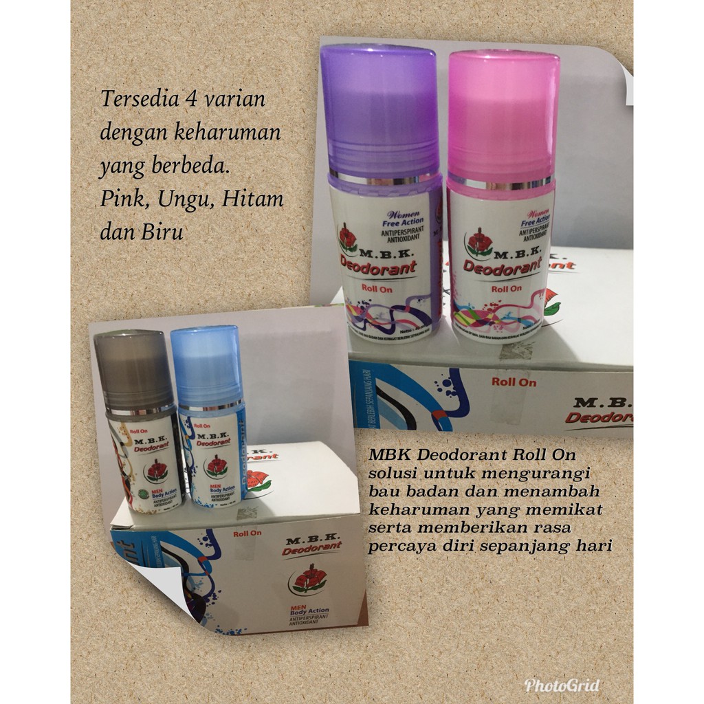 MBK ROLL ON DEODORANT