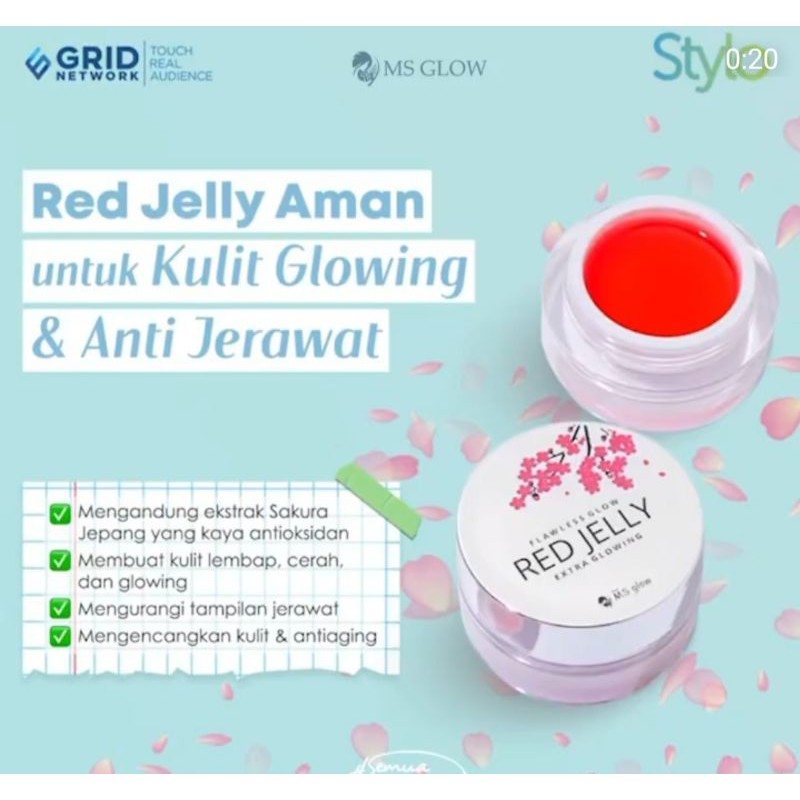 Red jelly msglow