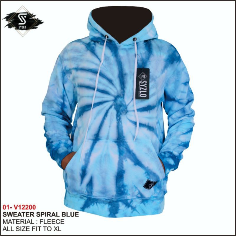 SWEATER THUNDER TIE DYE
