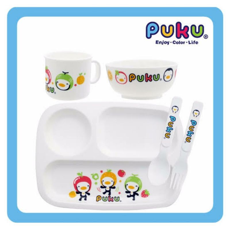 Puku Tableware Set 5In1