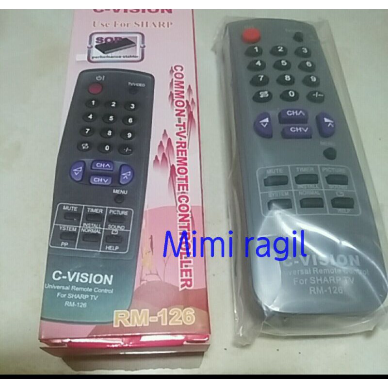 REMOT MULTI TV CRT SHARP