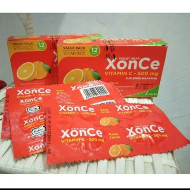 Xonce vitamin C 1 strip(2 tablet)