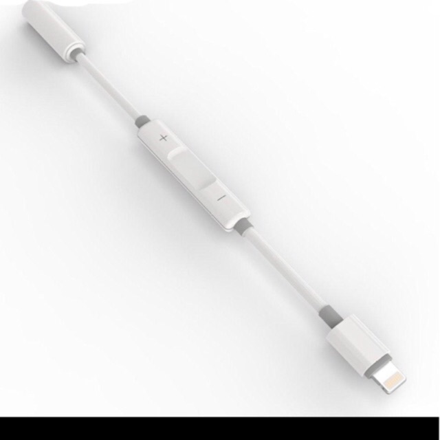 Lightning to headphone 3.5 jack adapter