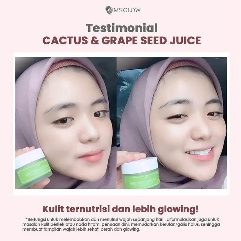 Ms glow Cactus n Grape seed