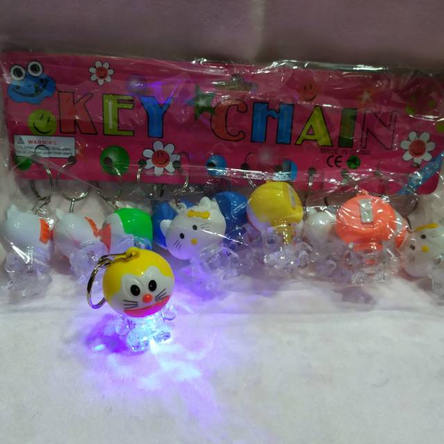 Gantungan kunci led