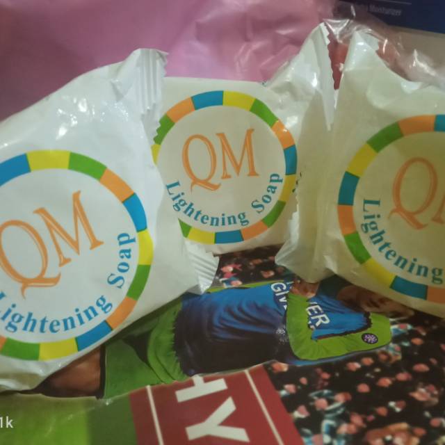 Qm whitening glowing soap
