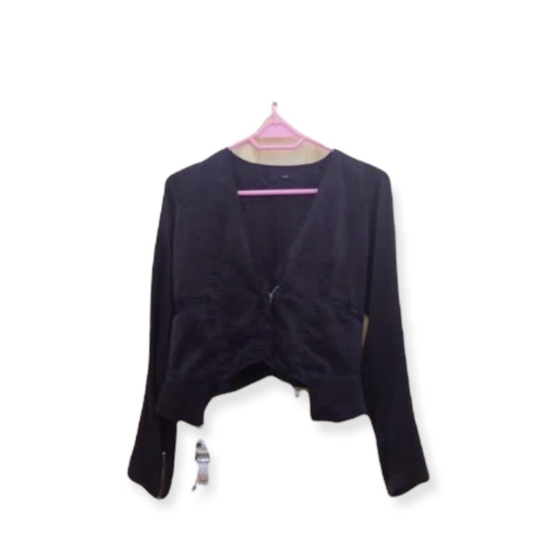 outer hitam shimmer