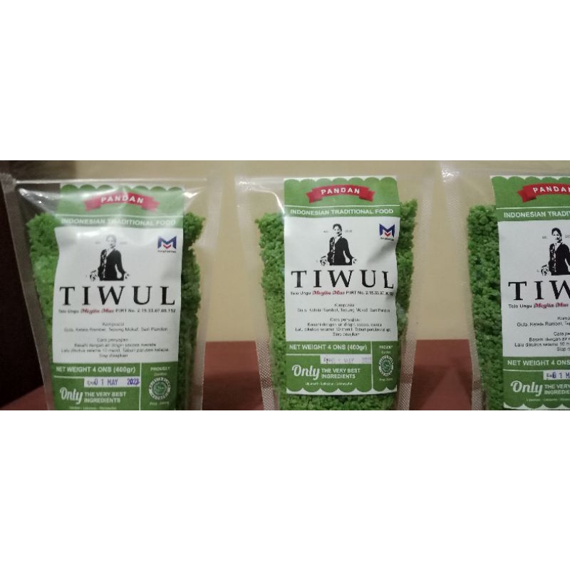 TIWUL INSTAN RASA PANDAN
